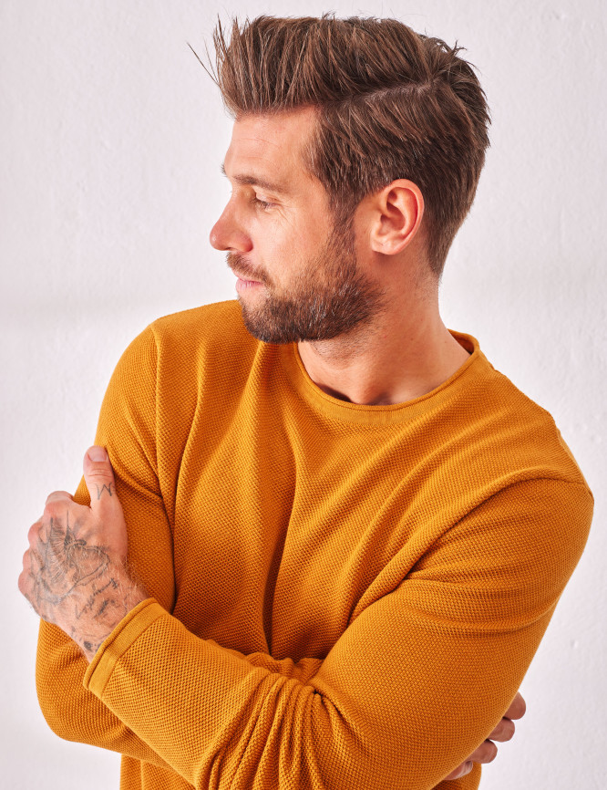 Laid Goods Back View